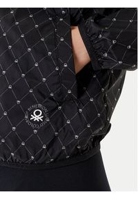 United Colors of Benetton - United Colors Of Benetton Kurtka przejściowa 49IY3M00C Czarny Regular Fit. Kolor: czarny. Materiał: syntetyk #5