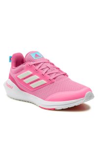 Adidas - Buty adidas EQ21 Run 2.0 J HR1836 Beam Pink/Cloud White/Pulse Magenta. Kolor: różowy. Materiał: materiał #1