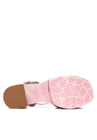 Laura Vita Sandały Noao 01 Różowy. Kolor: różowy. Materiał: skóra, zamsz #2