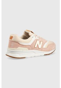 New Balance sneakersy CW997HLV kolor różowy. Nosek buta: okrągły. Zapięcie: sznurówki. Kolor: różowy. Materiał: guma #4