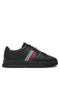 TOMMY HILFIGER - Sneakersy Tommy Hilfiger. Kolor: czarny #1