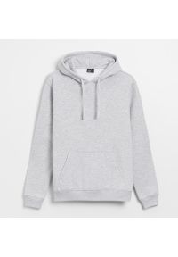 House - Bluza z kapturem szara - Szary. Typ kołnierza: kaptur. Kolor: szary