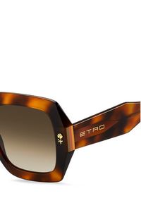 ETRO - Etro Okulary przeciwsłoneczne 0011/S 206849 Brązowy. Kolor: brązowy