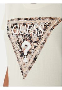 Guess T-Shirt W6RI32 J1314 Écru Regular Fit. Kolor: kremowy. Materiał: bawełna #2