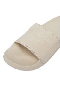 Reebok Klapki CEO-SS26-3C043-W Beżowy. Kolor: beżowy. Materiał: skóra, zamsz #3