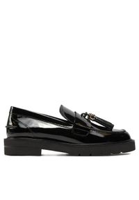 Stuart Weitzman Loafersy Parker Lft Tassel Lf SI706 Czarny. Kolor: czarny. Materiał: skóra