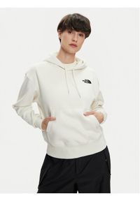 The North Face Bluza Essential NF0A7ZJD Écru Relaxed Fit. Materiał: bawełna #1