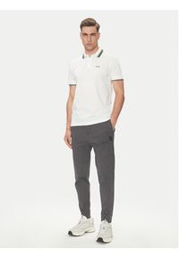 BOSS Spodnie dresowe Future 50543860 Szary Regular Fit. Kolor: szary. Materiał: bawełna