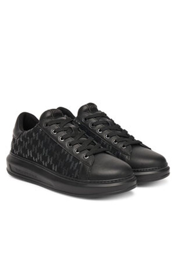 Karl Lagerfeld - KARL LAGERFELD Sneakersy KL52543 Czarny. Kolor: czarny. Materiał: skóra