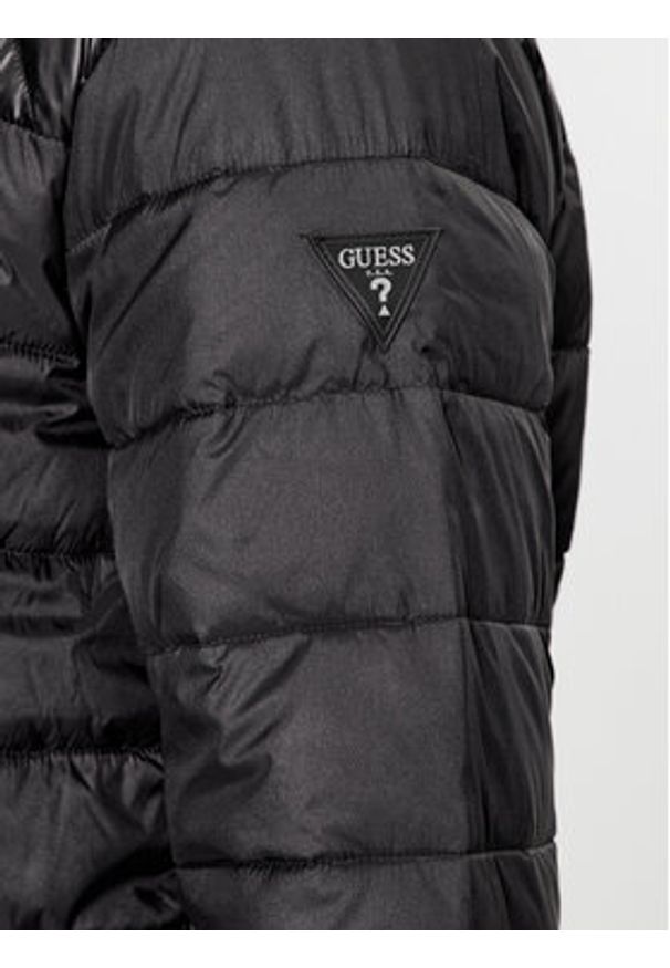 Guess Kurtka przejściowa M3BL12 WF5C2 Czarny Regular Fit. Kolor: czarny. Materiał: syntetyk