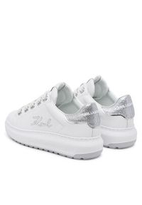 Karl Lagerfeld - KARL LAGERFELD Sneakersy KL67518 Biały. Kolor: biały. Materiał: skóra #5