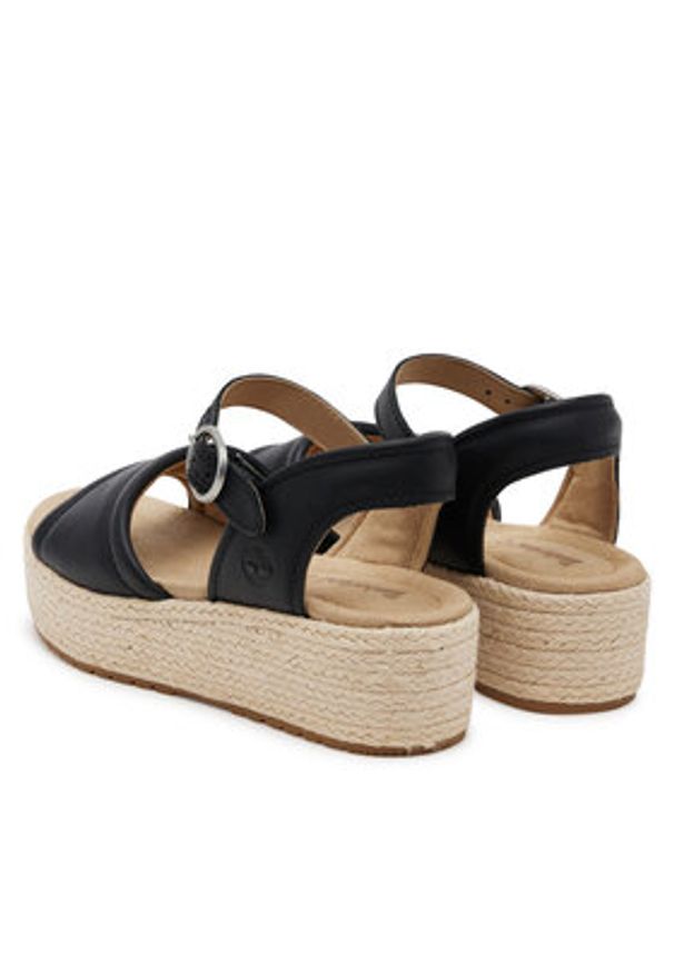Timberland Espadryle TB0A4168W021 Czarny. Kolor: czarny. Materiał: skóra
