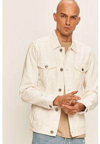 PRODUKT by Jack & Jones - Produkt by Jack & Jones - Kurtka jeansowa. Okazja: na co dzień. Typ kołnierza: bez kaptura. Kolor: biały. Materiał: jeans. Styl: casual #5