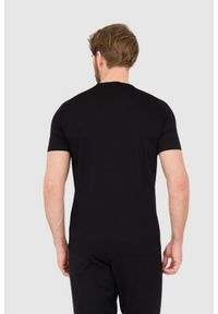 DSQUARED2 Czarny męski t-shirt z bobem marleyem, Rozmiar XL. Kolor: czarny #5