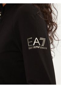 EA7 Emporio Armani Bluza 3DTM01 TJTXZ 0200 Czarny Slim Fit. Kolor: czarny. Materiał: bawełna #4