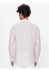 Calvin Klein Koszula K10K108664 Beżowy Regular Fit. Kolor: beżowy. Materiał: bawełna