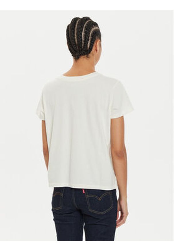 Levi's® T-Shirt Graphic A8804-0023 Biały Boxy Fit. Kolor: biały. Materiał: bawełna