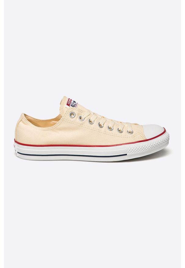 Converse - Tenisówki Chuck Taylor All Star. Nosek buta: okrągły. Zapięcie: sznurówki. Kolor: beżowy. Szerokość cholewki: normalna