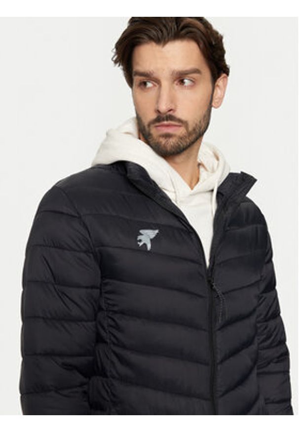Joma Kurtka przejściowa Mystic 103758 Czarny Regular Fit. Kolor: czarny. Materiał: syntetyk