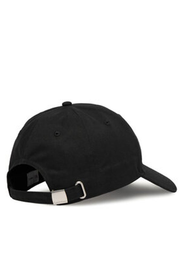 Calvin Klein Czapka z daszkiem Iridecent LV04D5133G Czarny. Kolor: czarny. Materiał: bawełna