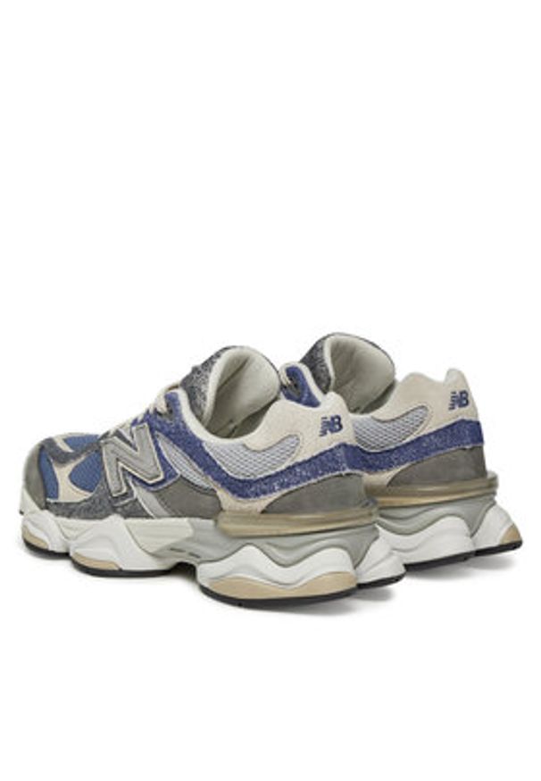 New Balance Sneakersy U9060NTA Niebieski. Kolor: niebieski. Materiał: zamsz, skóra