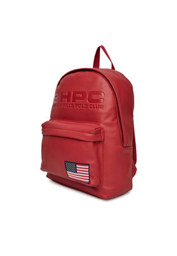 Beverly Hills Polo Club Plecak BHPC-H-001-08 Czerwony. Kolor: czerwony. Materiał: materiał