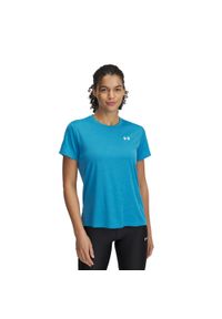 Koszulka treningowa damska Under Armour Tech Textured. Kolor: niebieski