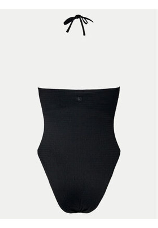 Calvin Klein Swimwear Strój kąpielowy KW0KW02725 Czarny. Kolor: czarny. Materiał: syntetyk