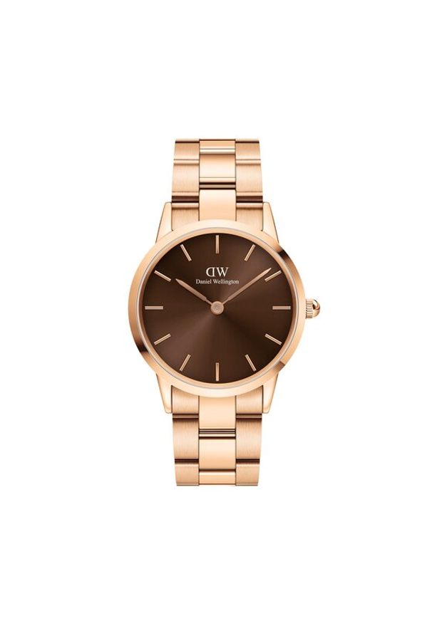 Daniel Wellington Zegarek Iconic Link DW00100461 Złoty. Kolor: złoty