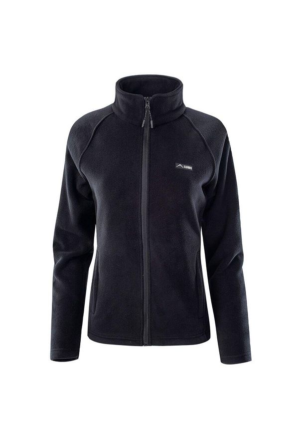 Elbrus - Bluza Polarowa Damska Maze. Kolor: czarny. Materiał: polar. Sezon: zima. Sport: turystyka piesza