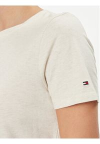 TOMMY HILFIGER - Tommy Hilfiger T-Shirt Frosted WW0WW38813 Écru Regular Fit. Materiał: bawełna #2