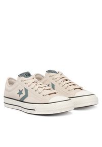Converse Trampki Star Player 76 Suede A17855C Beżowy. Kolor: beżowy. Materiał: zamsz, skóra #5