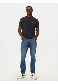 BOSS - Boss T-Shirt 50506373 Granatowy Regular Fit. Kolor: niebieski. Materiał: bawełna #6