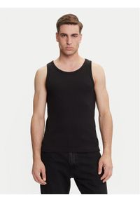 Only & Sons Tank top Tanner 22030217 Czarny Regular Fit. Kolor: czarny. Materiał: bawełna