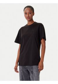 Hugo - HUGO T-Shirt Vintage 50550901 Czarny Relaxed Fit. Kolor: czarny. Materiał: bawełna. Styl: vintage #1