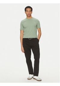 BOSS T-Shirt Thompson 01 50468347 Zielony Regular Fit. Kolor: zielony. Materiał: bawełna