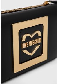 Love Moschino saszetka kolor czarny. Kolor: czarny #4