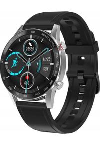 Smartwatch Bakeeley DT95 Czarno-srebrny. Rodzaj zegarka: smartwatch. Kolor: wielokolorowy, czarny, srebrny #1