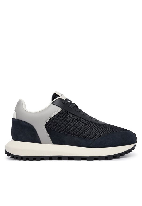 Sneakersy Emporio Armani. Kolor: niebieski