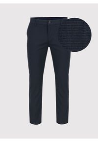 Pako Lorente - PAKO LORENTE – Spodnie męskie granatowe P000B-WX-215-G-S. Okazja: na co dzień. Kolor: niebieski. Materiał: poliester, elastan, wiskoza. Wzór: gładki. Styl: casual #3