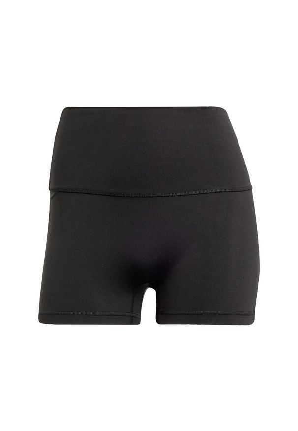 Adidas - Legginsy All-Me Sculpt Booty Short. Kolor: czarny. Technologia: ClimaCool (Adidas). Długość: krótkie. Sport: fitness