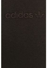 adidas Originals - Bluza. Typ kołnierza: kaptur. Kolor: czarny. Materiał: bawełna, poliester, dzianina. Wzór: gładki #3