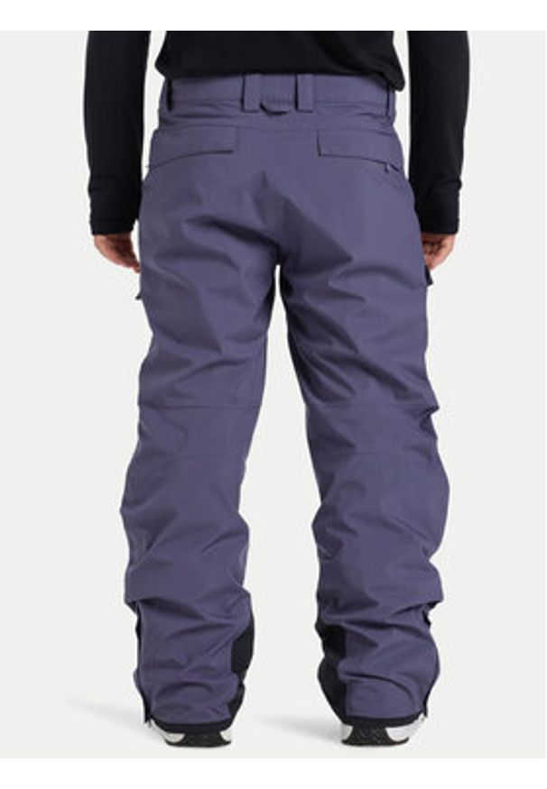 Quiksilver Spodnie snowboardowe Utility EQYTP03235 Granatowy Modern Fit. Kolor: niebieski. Materiał: syntetyk. Sport: snowboard