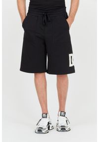 Dolce and Gabbana - DOLCE & GABBANA Czarne męskie spodenki, Rozmiar 54. Kolor: czarny #7