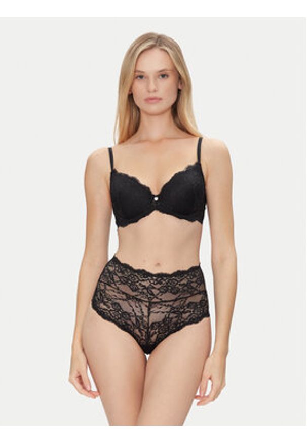 YSABEL MORA - Ysabel Mora Figi klasyczne z wysokim stanem 10141 Czarny. Stan: podwyższony. Kolor: czarny. Materiał: syntetyk