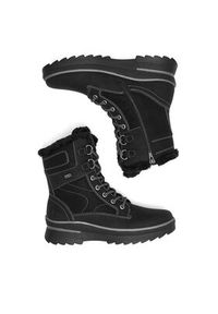 Remonte Trzewiki D2B73-02 Czarny. Kolor: czarny. Materiał: skóra #5