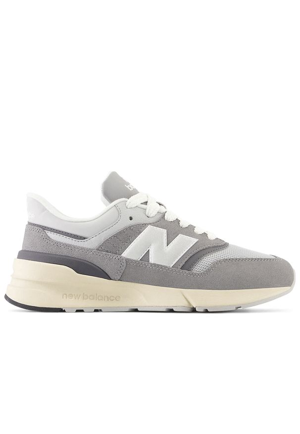 Buty New Balance GR997RHA - szare. Okazja: na uczelnię, na co dzień. Zapięcie: sznurówki. Kolor: szary. Materiał: guma, syntetyk, materiał. Szerokość cholewki: normalna