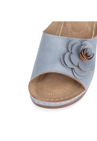 Clara Barson Klapki WYL05010-29 Niebieski. Kolor: niebieski. Materiał: syntetyk #3