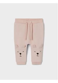 Name it - NAME IT Spodnie dresowe 13212722 Różowy Regular Fit. Kolor: różowy. Materiał: bawełna #5