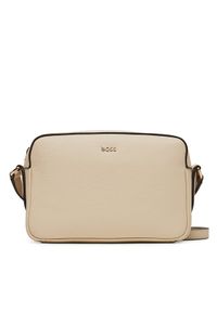 BOSS Torebka 50547733 Biały. Kolor: biały. Materiał: skórzane